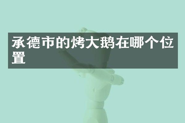 承德市的烤大鹅在哪个位置