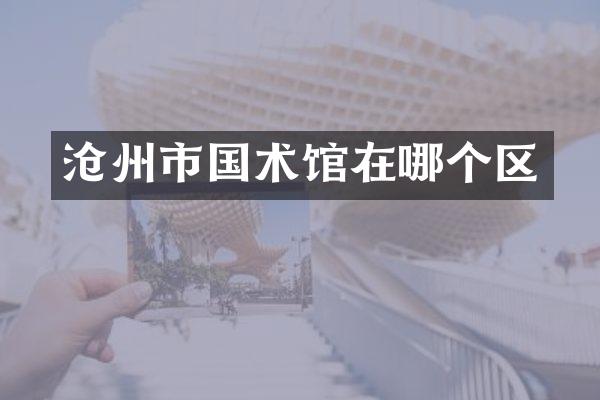 沧州市国术馆在哪个区