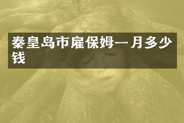 秦皇岛市雇保姆一月多少钱