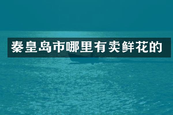 秦皇岛市哪里有卖鲜花的