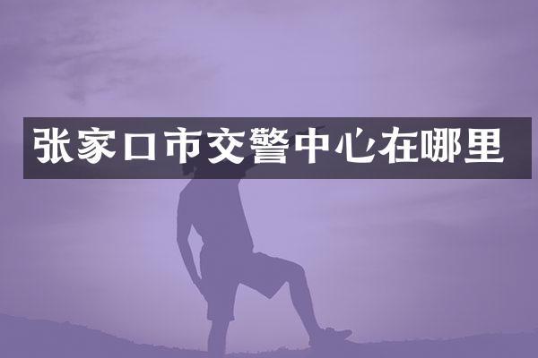 张家口市交警中心在哪里