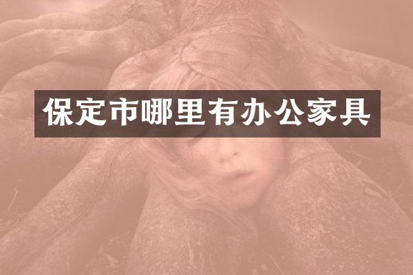 保定市哪里有办公家具