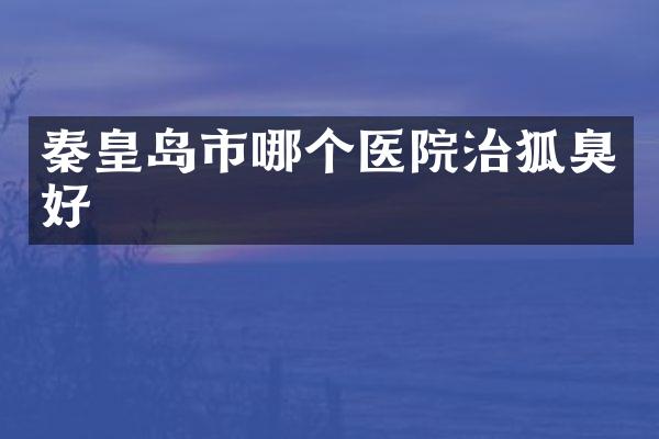 秦皇岛市哪个医院治狐臭好