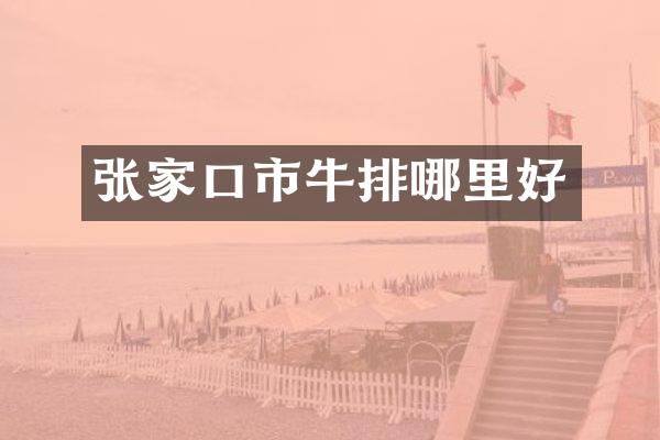 张家口市牛排哪里好