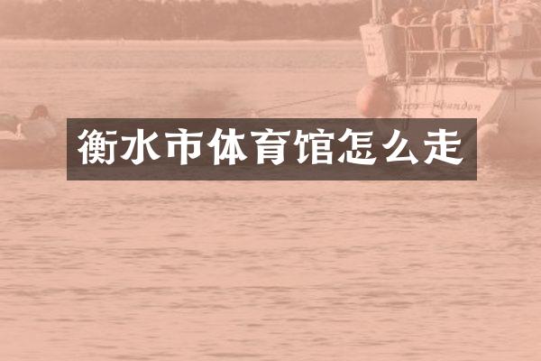 衡水市体育馆怎么走