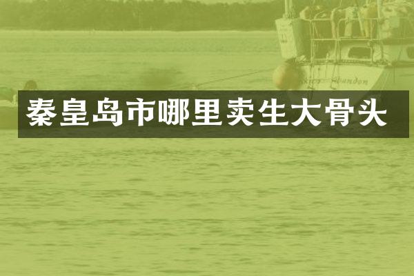 秦皇岛市哪里卖生大骨头