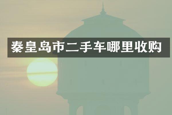 秦皇岛市二手车哪里收购