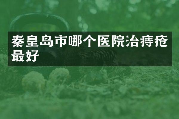 秦皇岛市哪个医院治痔疮最好