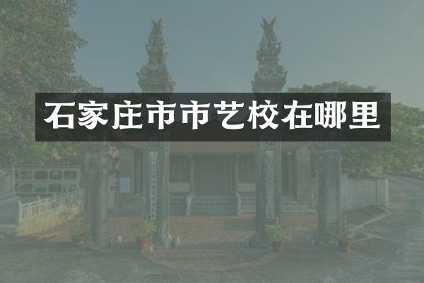 石家庄市市艺校在哪里