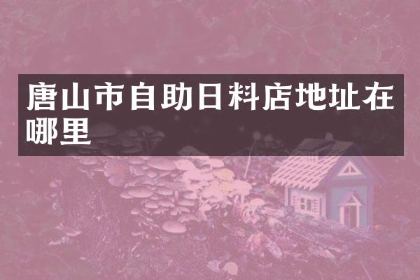 唐山市自助日料店地址在哪里