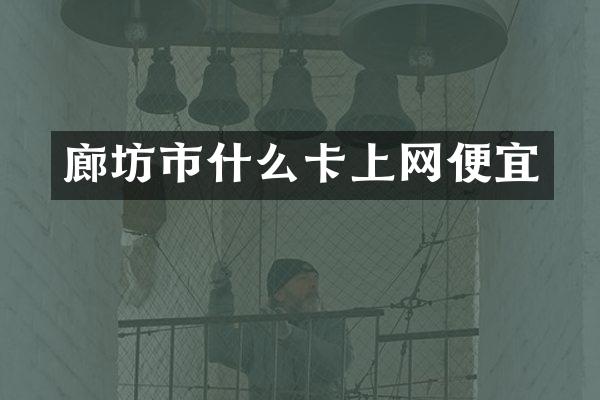 廊坊市什么卡上网便宜