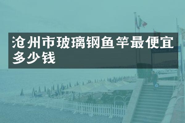 沧州市玻璃钢鱼竿最便宜多少钱