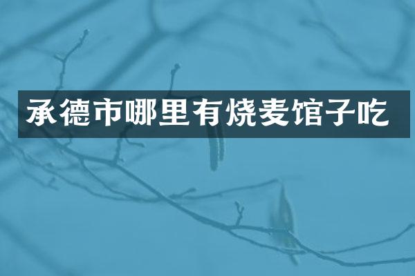 承德市哪里有烧麦馆子吃