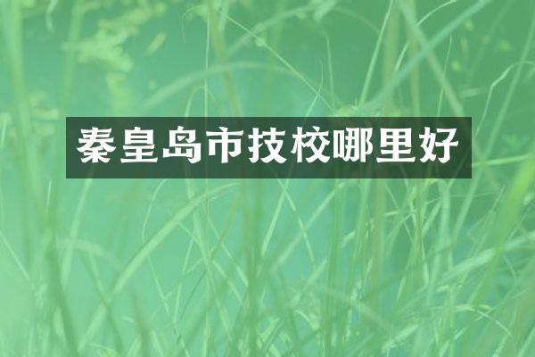 秦皇岛市技校哪里好