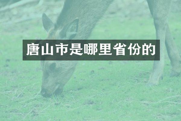 唐山市是哪里省份的