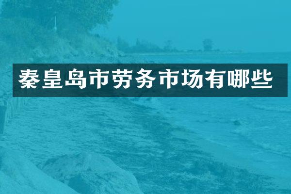秦皇岛市劳务市场有哪些