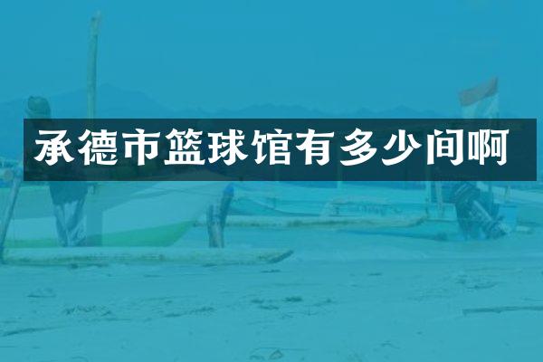 承德市篮球馆有多少间啊
