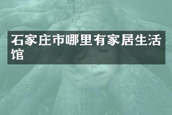 石家庄市哪里有家居生活馆