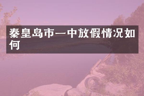 秦皇岛市一中放假情况如何