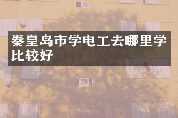 秦皇岛市学电工去哪里学比较好
