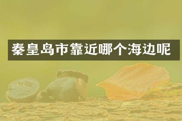 秦皇岛市靠近哪个海边呢