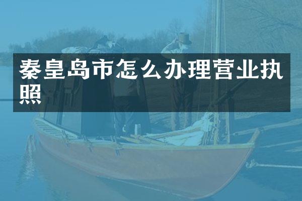 秦皇岛市怎么办理营业执照