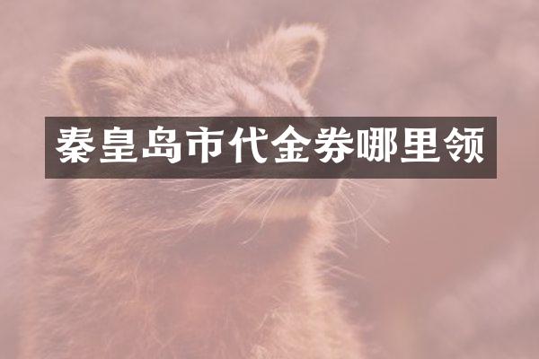 秦皇岛市代金券哪里领