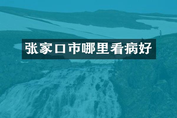 张家口市哪里看病好
