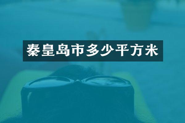 秦皇岛市多少平方米