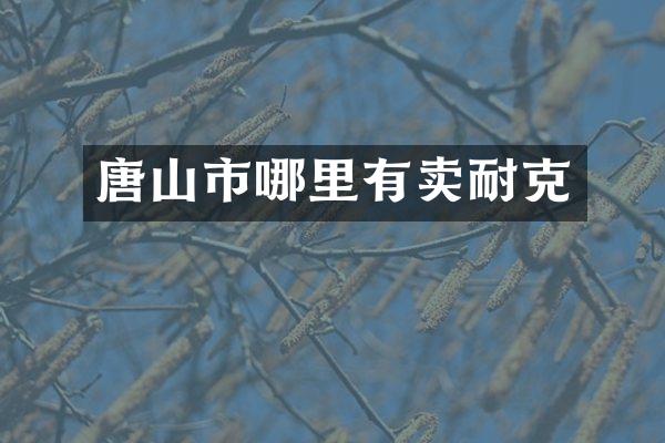 唐山市哪里有卖耐克