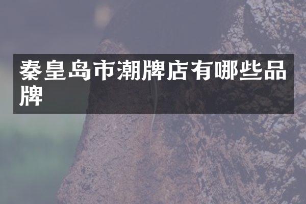 秦皇岛市潮牌店有哪些品牌
