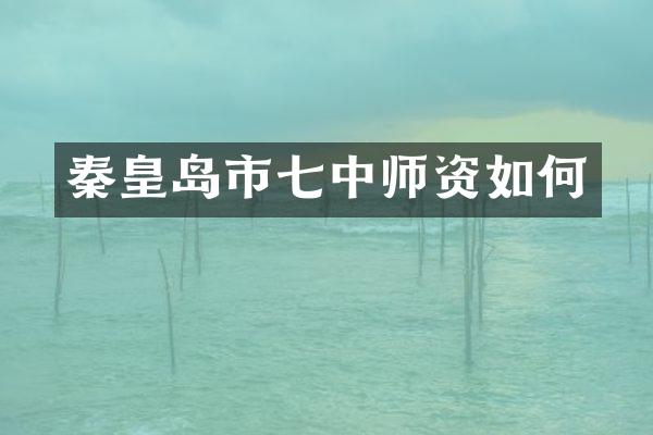 秦皇岛市七中师资如何