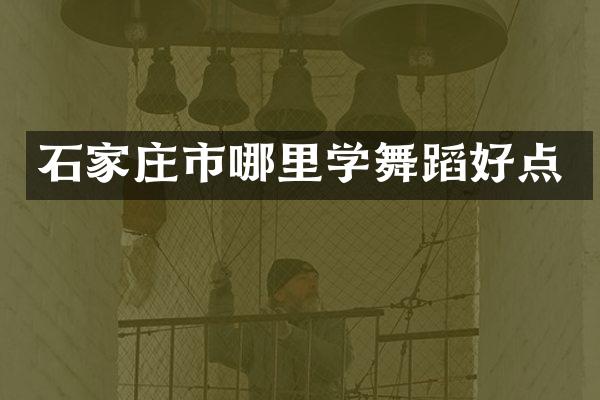 石家庄市哪里学舞蹈好点