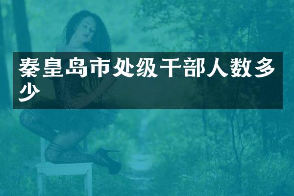 秦皇岛市处级干部人数多少