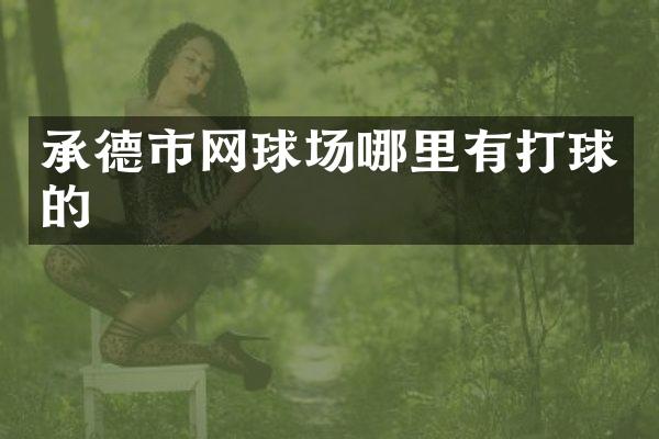 承德市网球场哪里有打球的