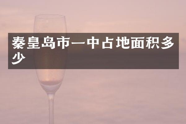秦皇岛市一中占地面积多少