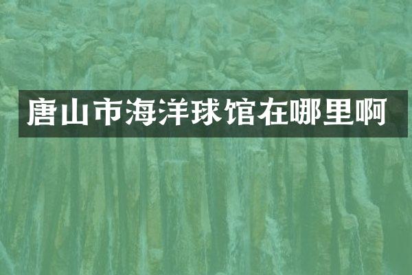 唐山市海洋球馆在哪里啊