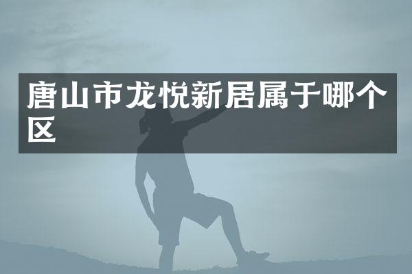 唐山市龙悦新居属于哪个区