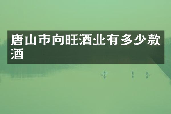 唐山市向旺酒业有多少款酒