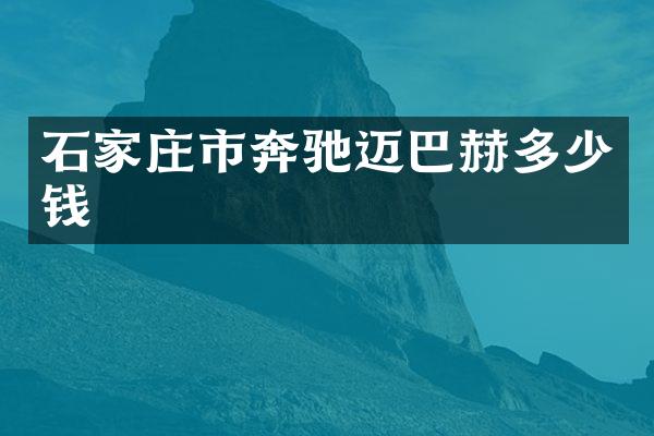 石家庄市奔驰迈巴赫多少钱