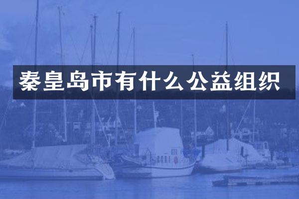 秦皇岛市有什么公益组织