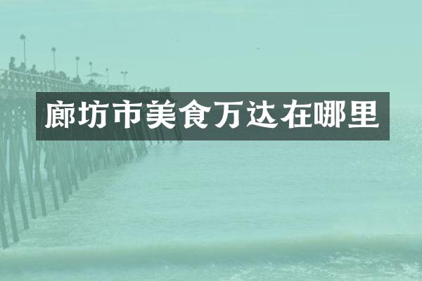 廊坊市美食万达在哪里