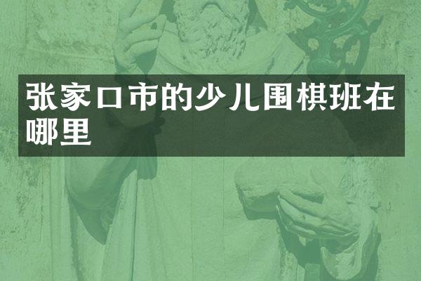 张家口市的少儿围棋班在哪里