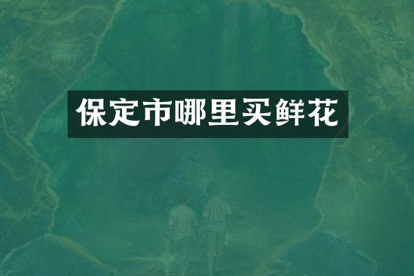 保定市哪里买鲜花