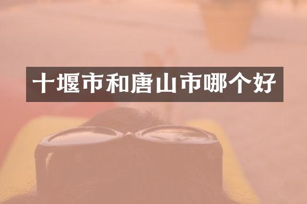 十堰市和唐山市哪个好