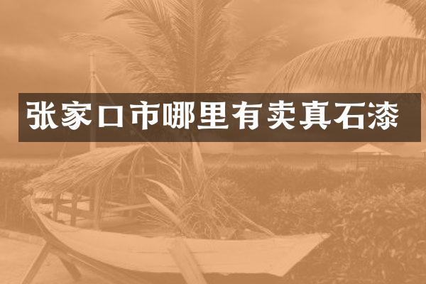 张家口市哪里有卖真石漆