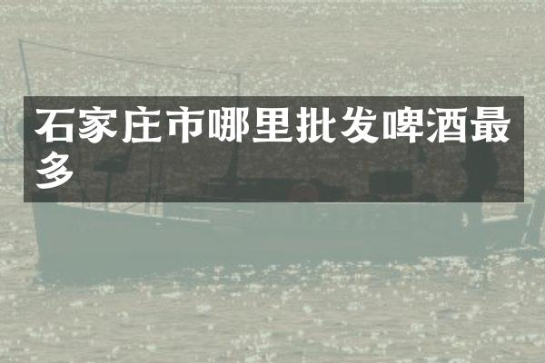 石家庄市哪里批发啤酒最多