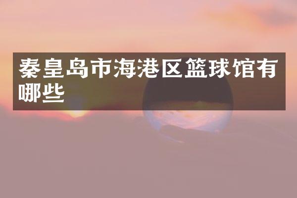 秦皇岛市海港区篮球馆有哪些