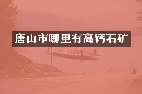 唐山市哪里有高钙石矿