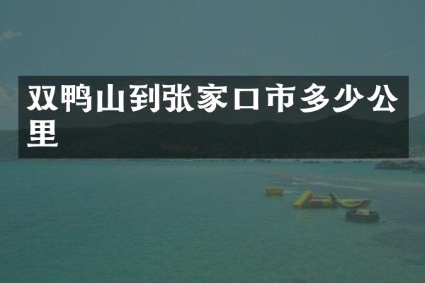 双鸭山到张家口市多少公里